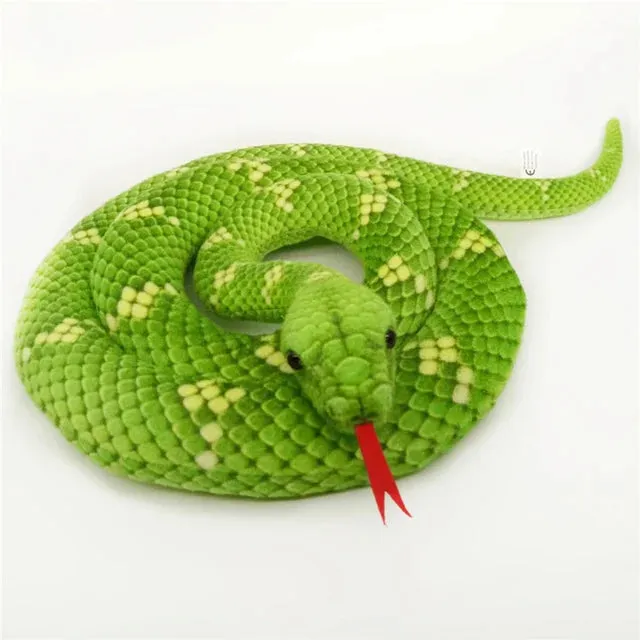 1pc 200cm/300cm Giant Snakes Plush Toy Simulation Long Golden Python Stuffed Snake Plushie Children Boys Gift Home Decoration