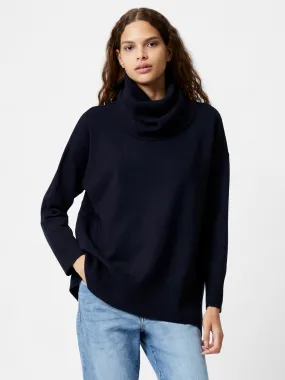 Babysoft Ribbed Cowl Neck Jumper