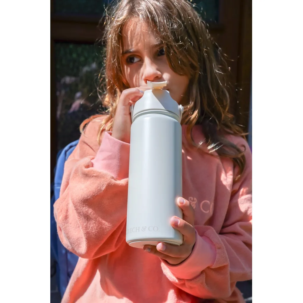 Bite   Sip Thermo Water Bottle | 14oz - Creamy White