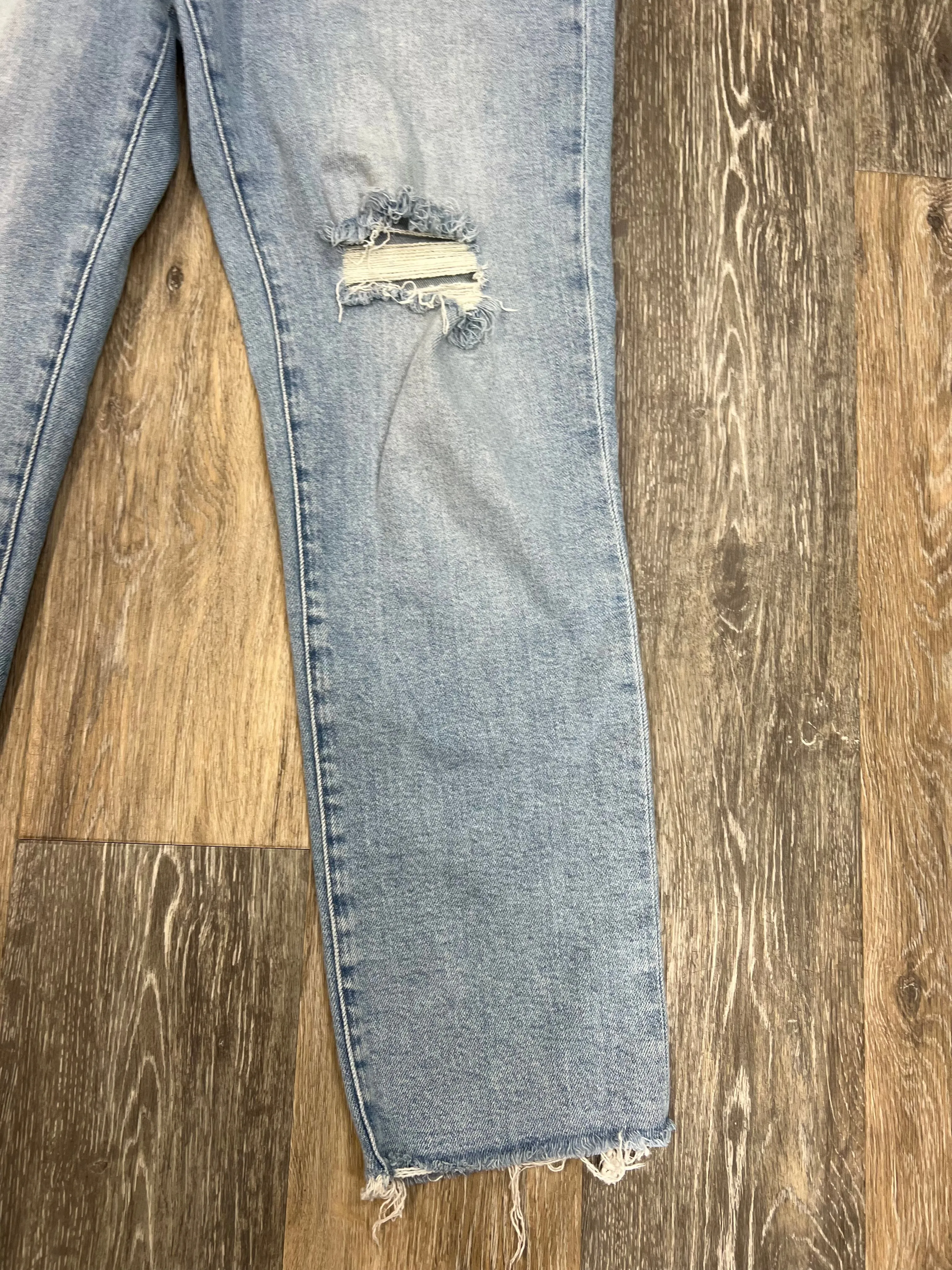 Blue Denim Jeans Straight Madewell, Size 12/31