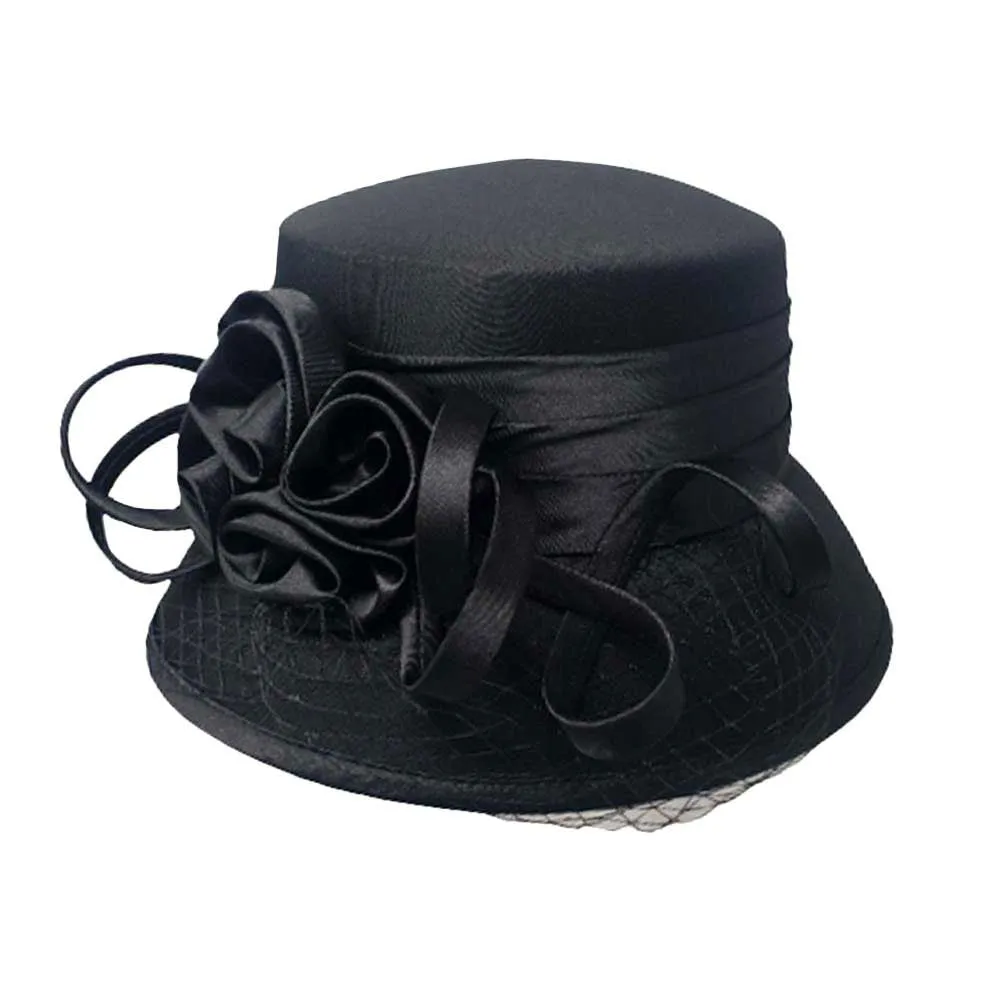 Bow Accented Dressy Hat