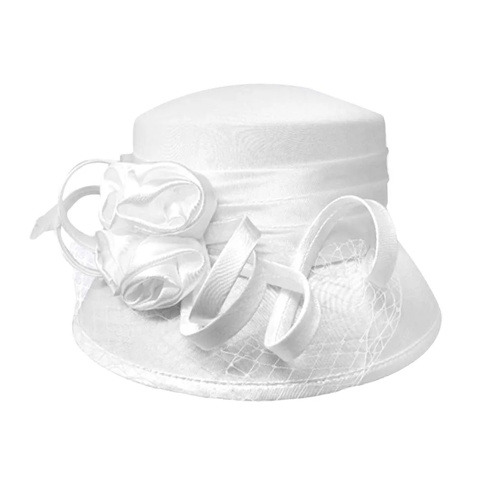 Bow Accented Dressy Hat