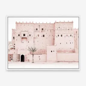 Desert Palace Photo Canvas Print