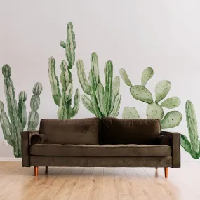 Deserted Cactus Dream Wall Decal Set