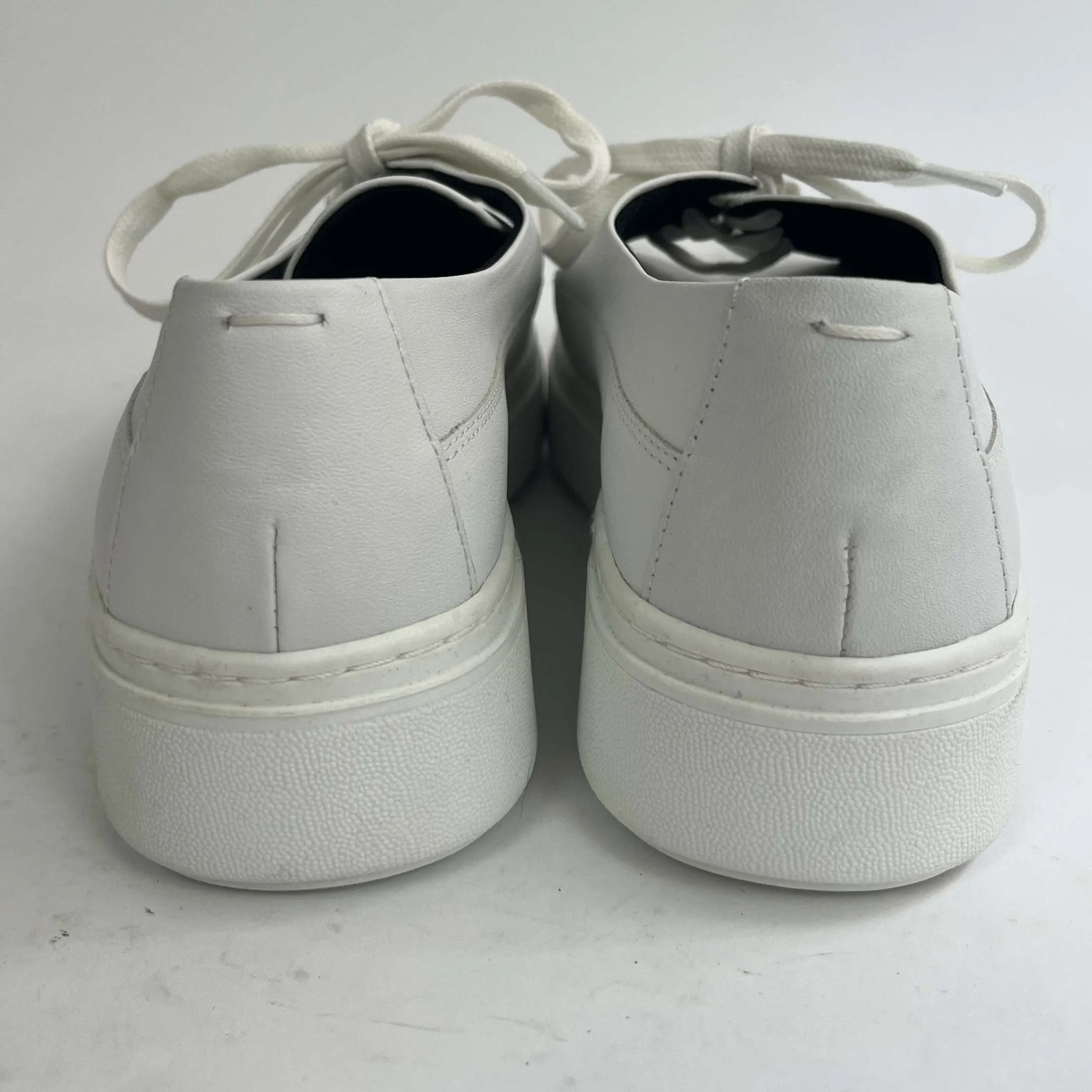 Eileen Fisher White Leather Penni Lightweight Trainers 37.5