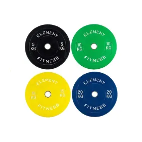 Element Fitness Bumper Plate 5-20kg Set