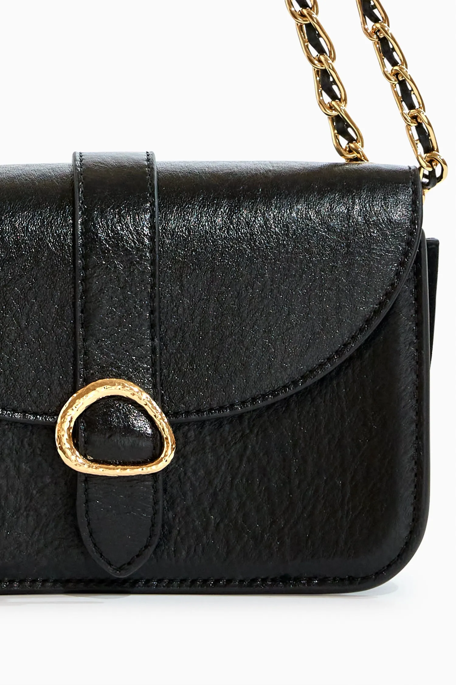 Esme Small Chain Crossbody - Noir