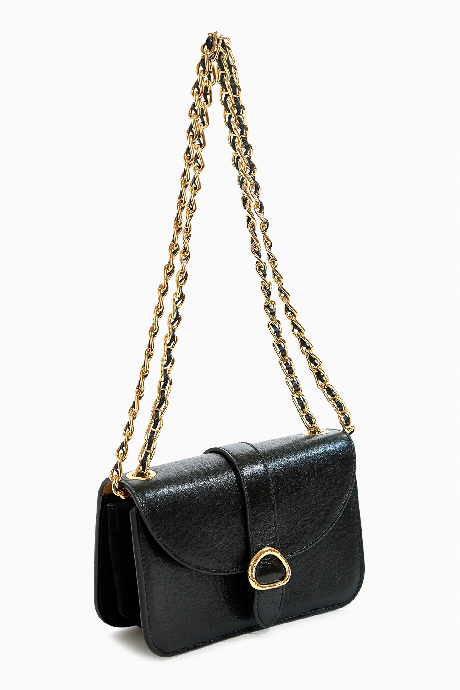 Esme Small Chain Crossbody - Noir