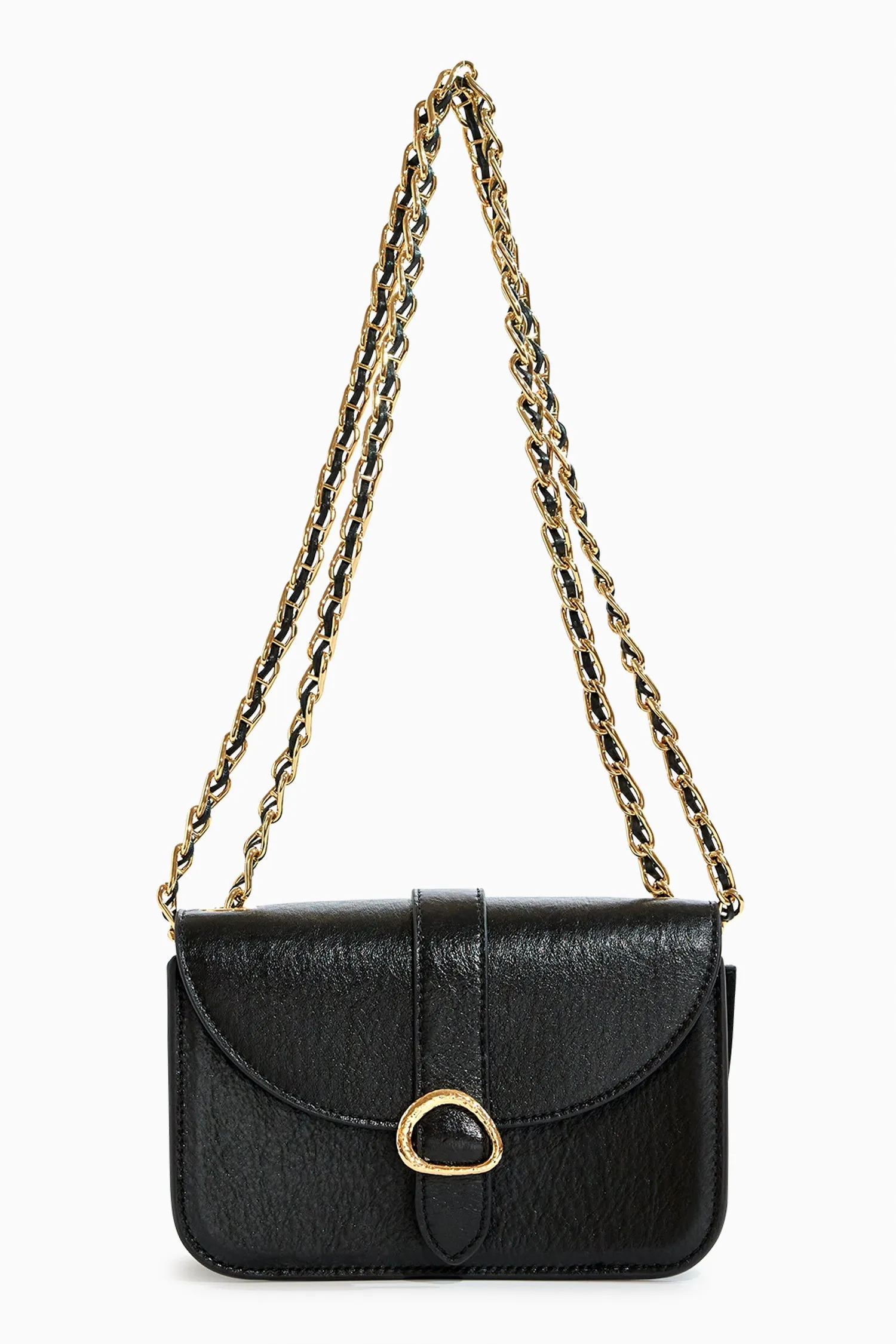 Esme Small Chain Crossbody - Noir