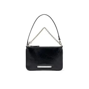 GLOSSY LEATHER MICRO BAG