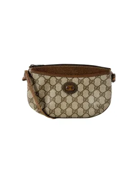 Gucci signature coated canvas vintage crossbody 80s/90s