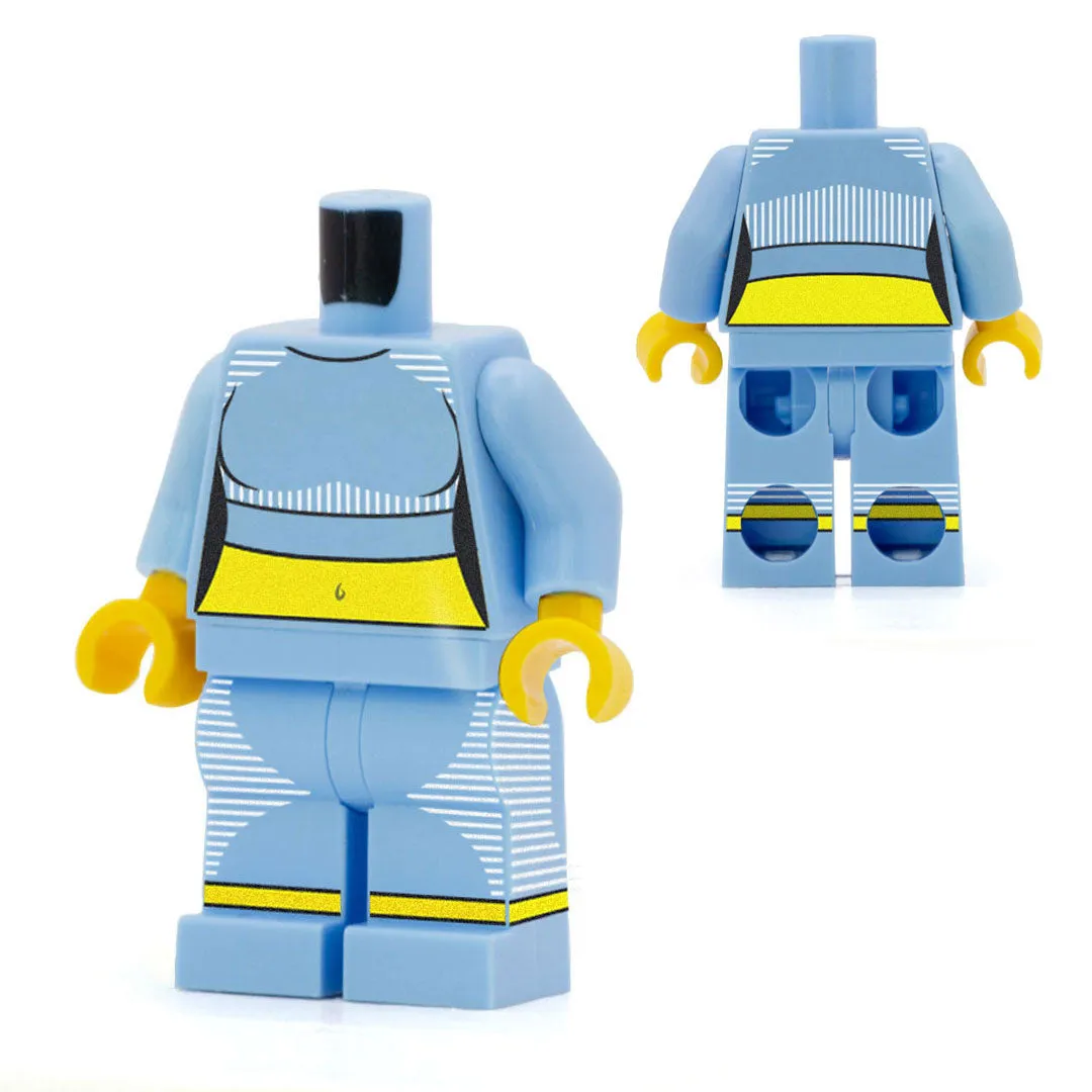 Gym Top and Leggings (Various Colours) - Custom Design Minifigure Outfit