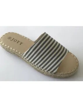 Jasmine espadrilles Navy/white stripe