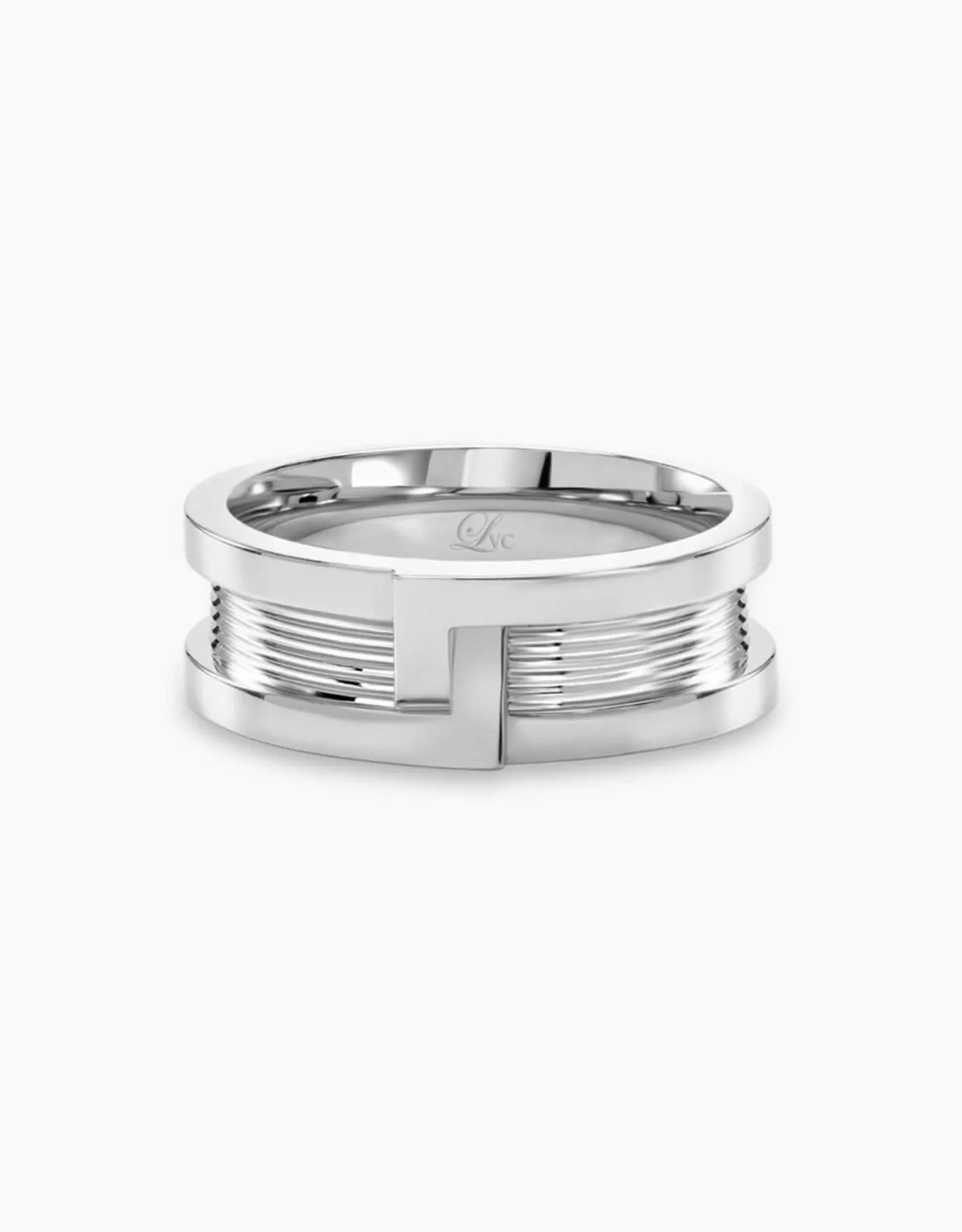 LVC Promise Interlocking Wedding Band