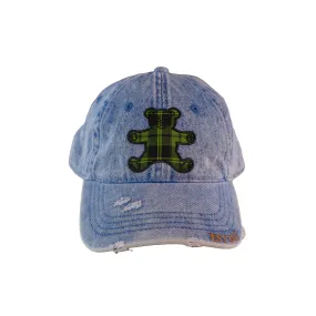 Patchwork Bear Dad Hat