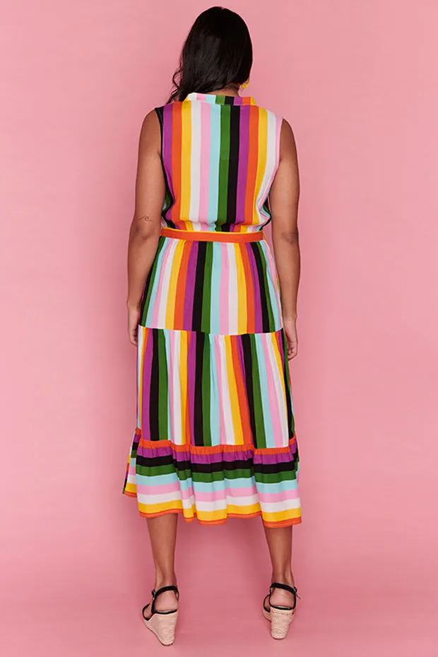 Perla New York Stripe Dress