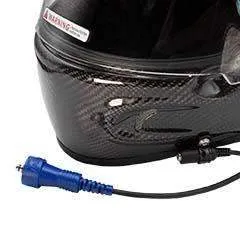 Simpson Lightweight Carbon Fiber DesertDevil RACE Helmet With OFFROAD Wired Racing Helmet Kit - Extra Small