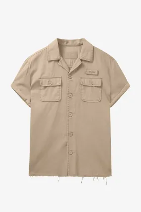 S/S Military Shirt | Desert Sand