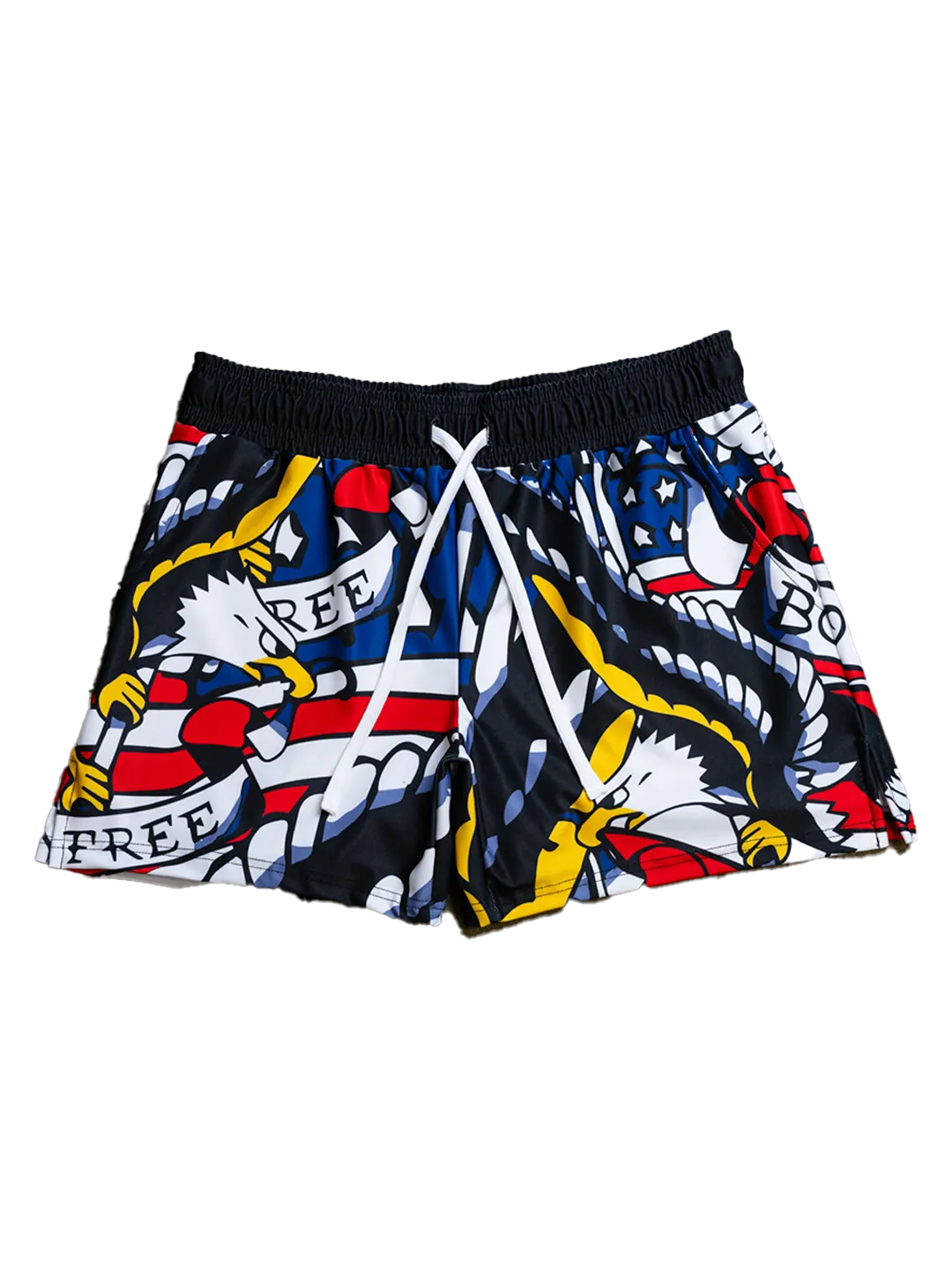 Star Spangled Gym Shorts (5” & 7" Inseam)