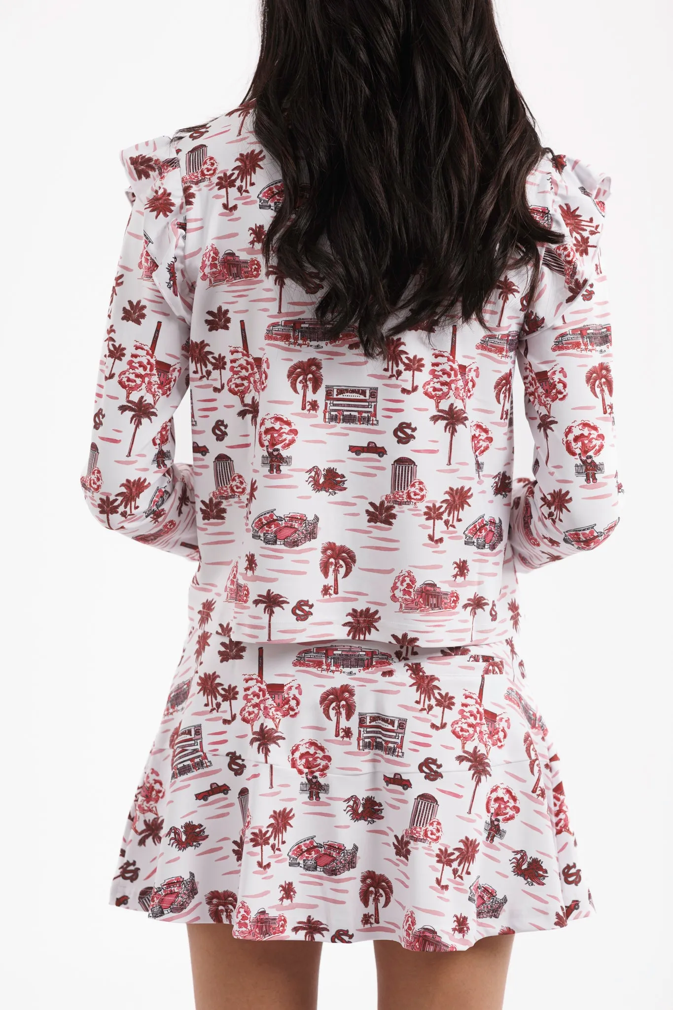 Tailgate Collection Molly Skort - Gamecock Toile