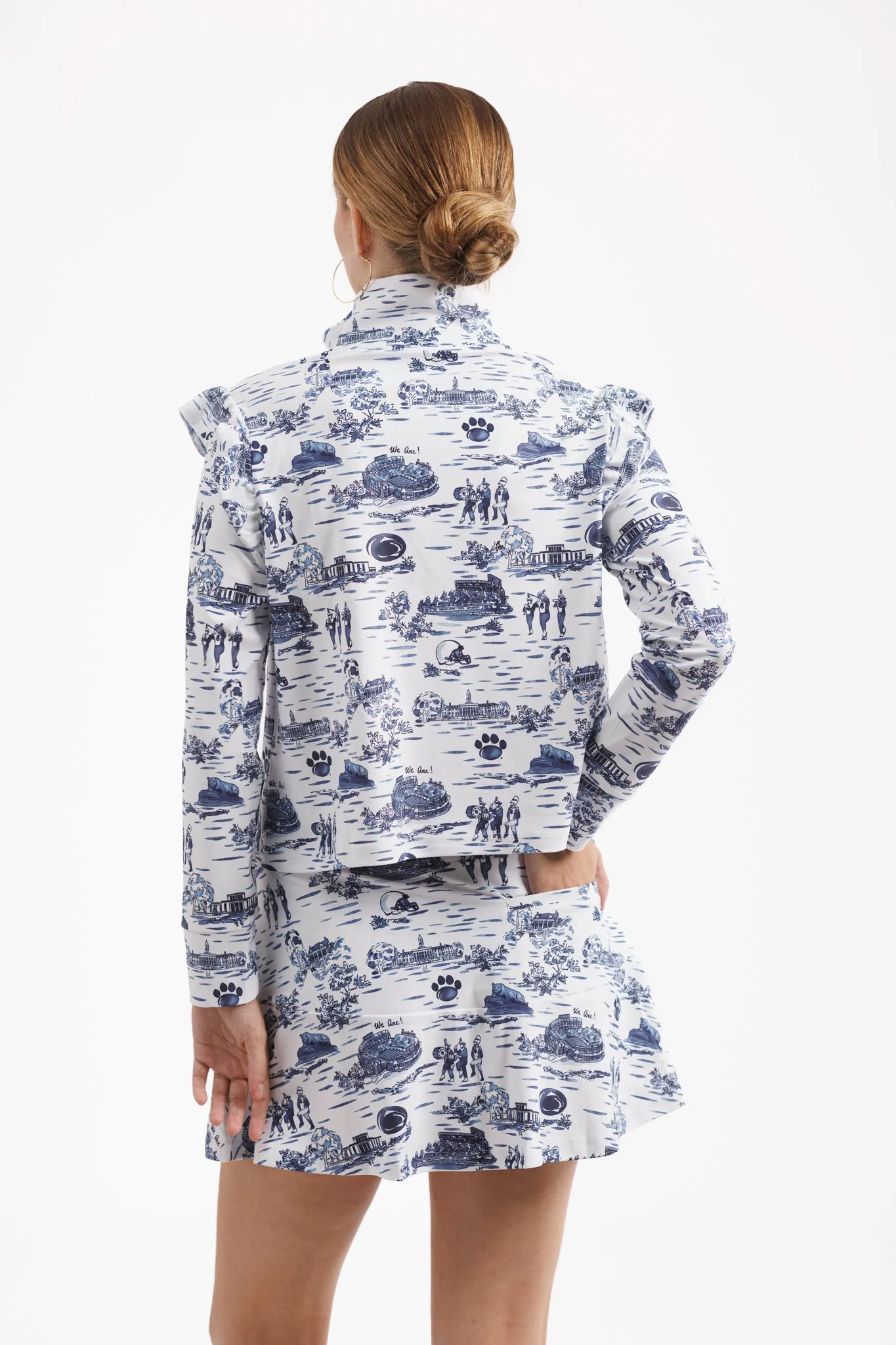 Tailgate Collection Molly Skort - Penn State Toile