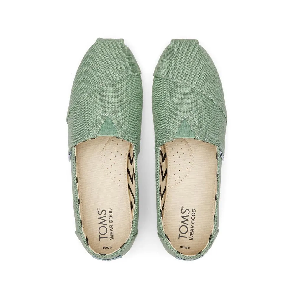 Toms Women's AlpargataSlip On - Medium Green