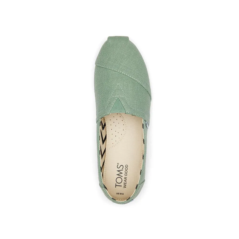 Toms Women's AlpargataSlip On - Medium Green