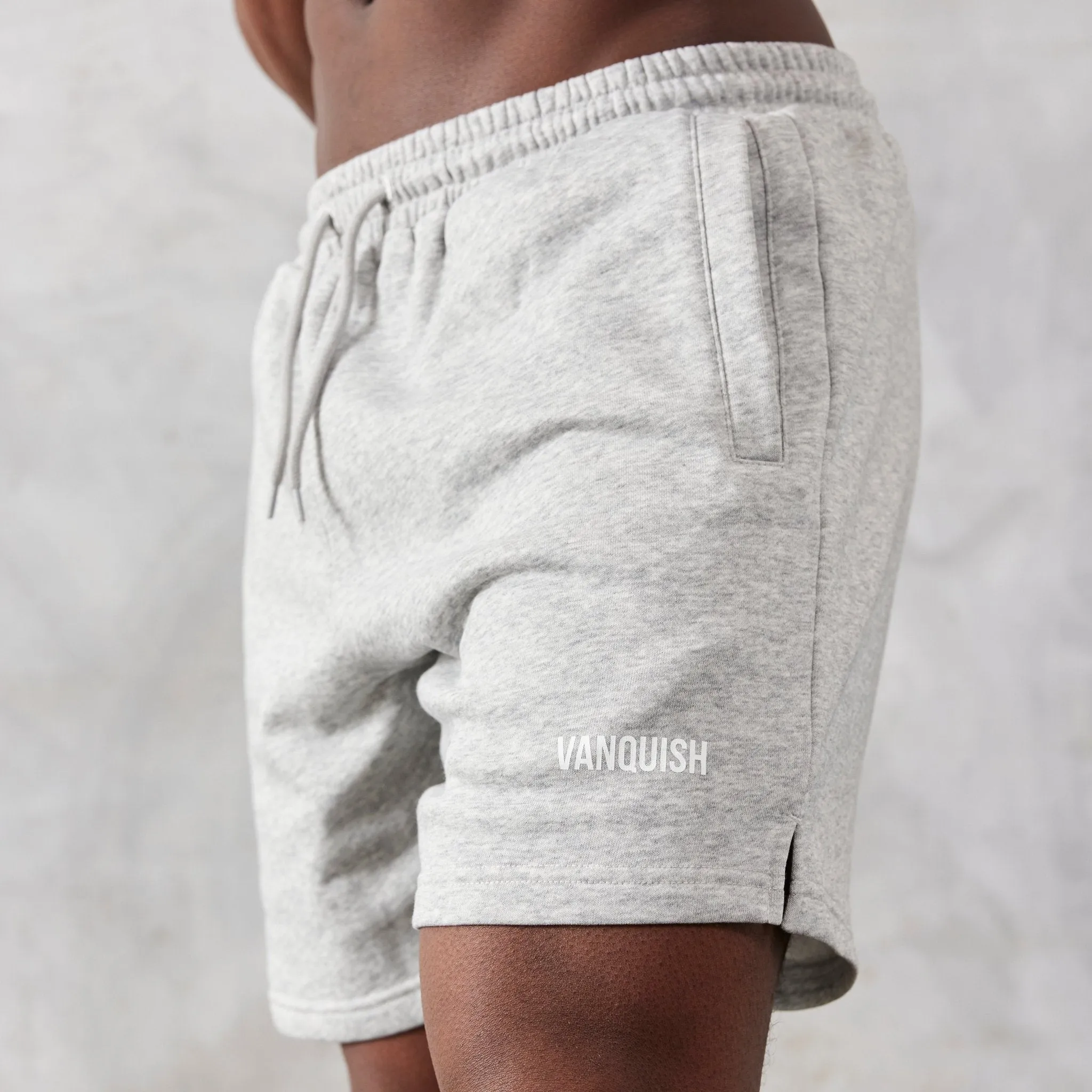 Vanquish Essential Grey Regular Fit Shorts